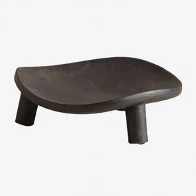 Ceramiczna Taca Dekoracyjna Kenzie Czarna - Sklum
