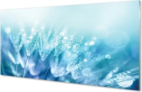 Szklany Panel Abstrakcyjny Motyw Dmuchawca