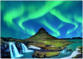 Obraz - Kirkjufell, Islandia (70x50 cm)