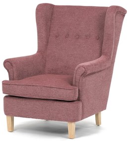 Fotel na uszach PINK2, różowy