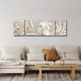 Obraz bogini na ozdobnym tle (170x50 cm)