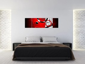 Obraz abstrakcji (170x50 cm)