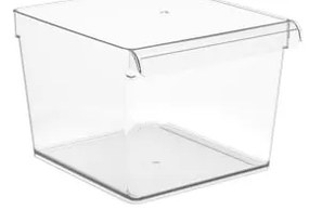 Plastikowy organizer do lodówki 22x20 cm Loft – Rotho