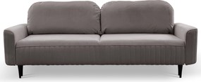 Masseno Sofa FILO z funkcją spania i pojemnikiem na pościel - Szary - VELLUTO 16