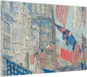 Obraz - Childe Hassam, Allies day, reprodukcje (70x50 cm)