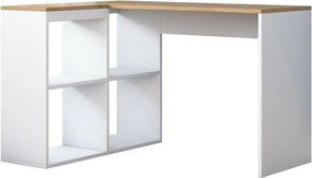 Biurko Haril Oak and White