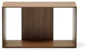 Modułowy system półek w dekorze orzecha 67x38 cm Litto – Kave Home