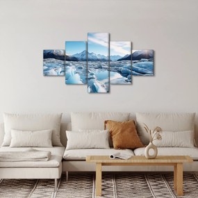Obraz - Formacje lodowcowe (125x70 cm)