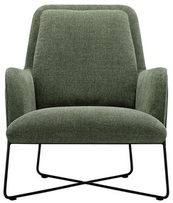 Zielony fotel Oliver – Sits