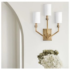 Hinkley HK-MOORE-WB3-HB - Kinkiet MOORE 3xE14/40W/230V złoty