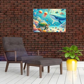 Obraz - Świat pod wodą (70x50 cm)