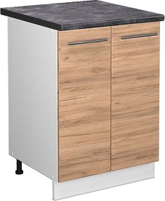 Szafki kuchenne złoty dąb energetyczny 60x60x82 fame-line