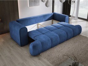 Sofa COCO z funkcja spania i pojemnikiem NIEBIESKI CLOUD 74