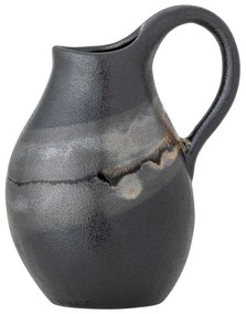 Ciemnoszary kamionkowy wazon (wysokość 15 cm) Alvena – Bloomingville