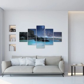 Obraz plaży (125x70 cm)