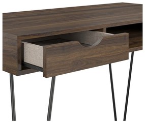 Biurko w dekorze orzecha 49x104 cm Concord – Novogratz