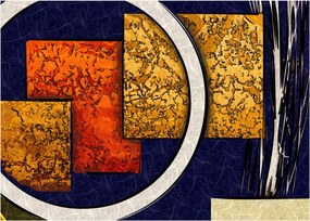 Obraz na szkle abstrakcji (70x50 cm)
