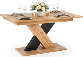 Prostokątny nowoczesny stół dąb wotan S3-B40