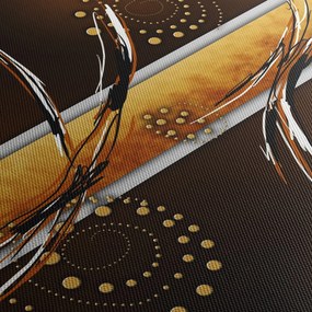 Obraz abstrakcji - Motyle (125x70 cm)