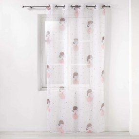 Firanka do pokoju dziecka PETITE PRINCESSE, na przelotkach, 140 x 240 cm