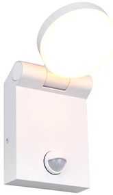 Lampa zewnętrzna z czujnikiem ruchu (wysokość 19 cm) Adour – Trio