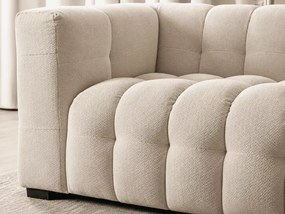Elegancka sofa Droma 3-osobowa w kolorze kremowym – komfort i styl do salonu