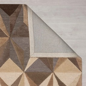Beżowy wełniany dywan 120x170 cm Reverie – Flair Rugs
