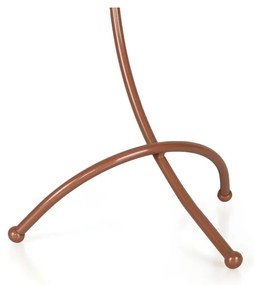 Lampa stołowa w biało-brązowym kolorze ze szklanym kloszem (wysokość 43 cm) Yay – Opviq lights