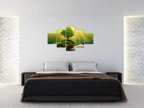 Obraz - Matka ziemia (125x70 cm)