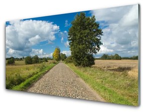 Panel Kuchenny Wieś Droga Bruk Krajobraz