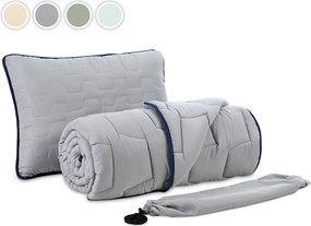 Poduszka i kołdra Adaptivego z termoregulacją 140x200 cm kremowy