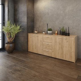 Szafka HUGOS 180, dąb artisan