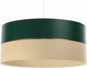 Lampa wisząca SIMPLY GLAMOUR 30 zielona/kremowa