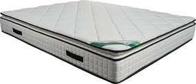Materac piankowy 140 x 190 cm o grub. 23 cm z bambusowym pokrowcem - ADANA marki NATUREA