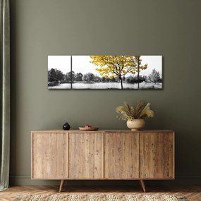 Obraz - Odpoczynek w parku (170x50 cm)