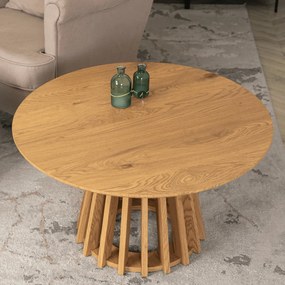 Stolik Kawowy HARPER MAX 80 cm Dąb Nowoczesny Loft