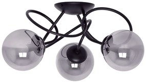 Lampa sufitowa z 3 grafitowymi kloszami - A210-Aveo