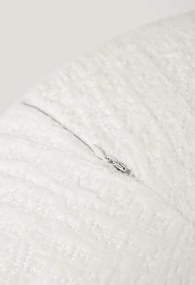 Poduszka 37x37x37 cm biała Leith LET76W