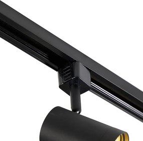 Inteligentny system szynowy czarny 1-fazowy 10-świateł w tym Wifi GU10 - Jeana