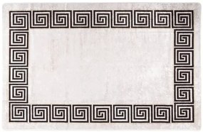 Nowoczesny kremowy dywan w grecki wzór 190x300 cm W3-D15