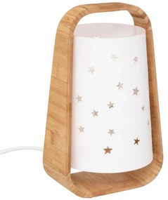 Lampka dziecięca STARDUST biała, 26 cm