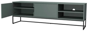 Szarozielona szafka pod TV 176x57 cm Lipp – Tenzo