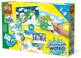 Ses Moje pierwsze malowanie pędzelkiem i wodą Megazestaw