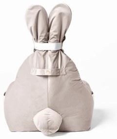 Beżowy dziecięcy worek do siedzenia Funny Bunny – The Brooklyn Kids
