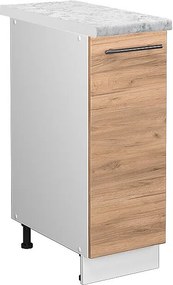 Szafka apteczna złoty dąb energetyczny 30x60x82 fame-line