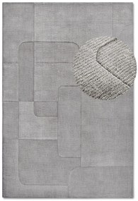 Dywan wełniany Villeroy &amp; Boch Charlotte szary 80 cm x 150 cm
