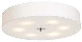 klasyczny Plafon / Lampy sufitowe biały 70cm - Drum Nowoczesny Oswietlenie wewnetrzne