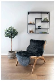 Antracytowy syntetyczny chodnik 60x180 cm – House Nordic