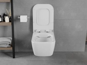 Mexen Elis miska wc Rimless, biała połysk - 3391XX00