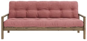Różowa rozkładana sofa 205 cm Knob – Karup Design